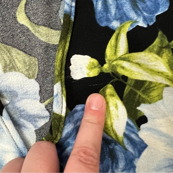 American Apparel Crepe Julliard Wrap Dress High Slit Sleeveless Maxi Size M - Picture 6 of 9